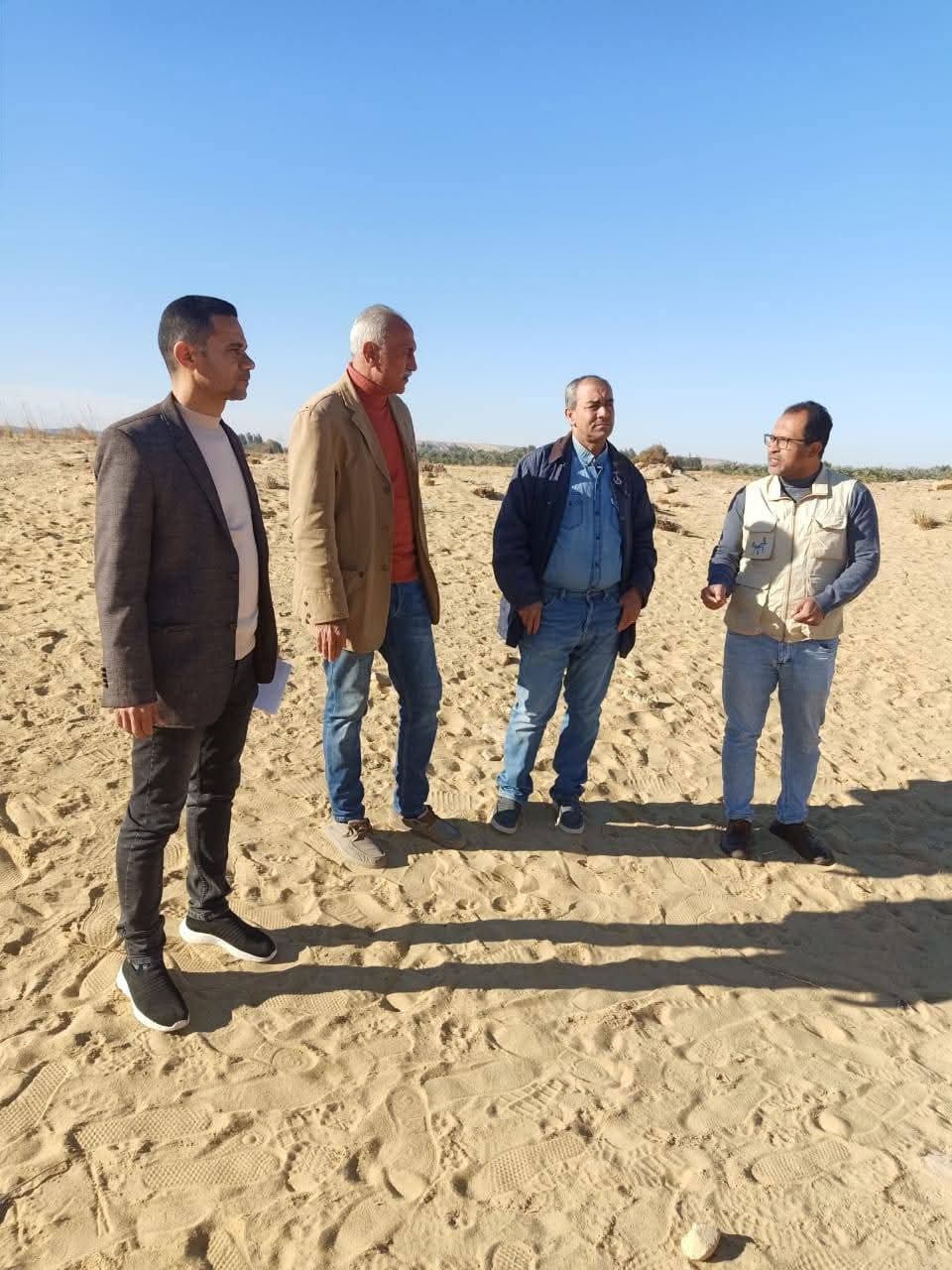 جانب من الزيارة&nbsp;