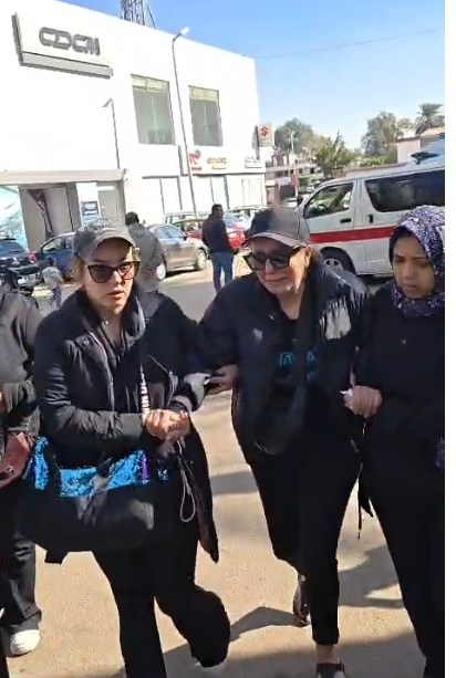 <strong>انهيار لمياء الأمير شقيقة طارق الأمير&nbsp;</strong>