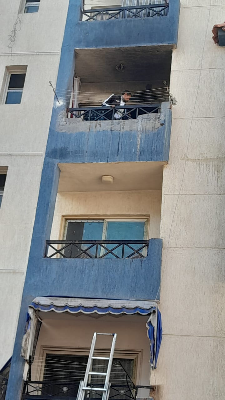 حريق ببورسعيد 