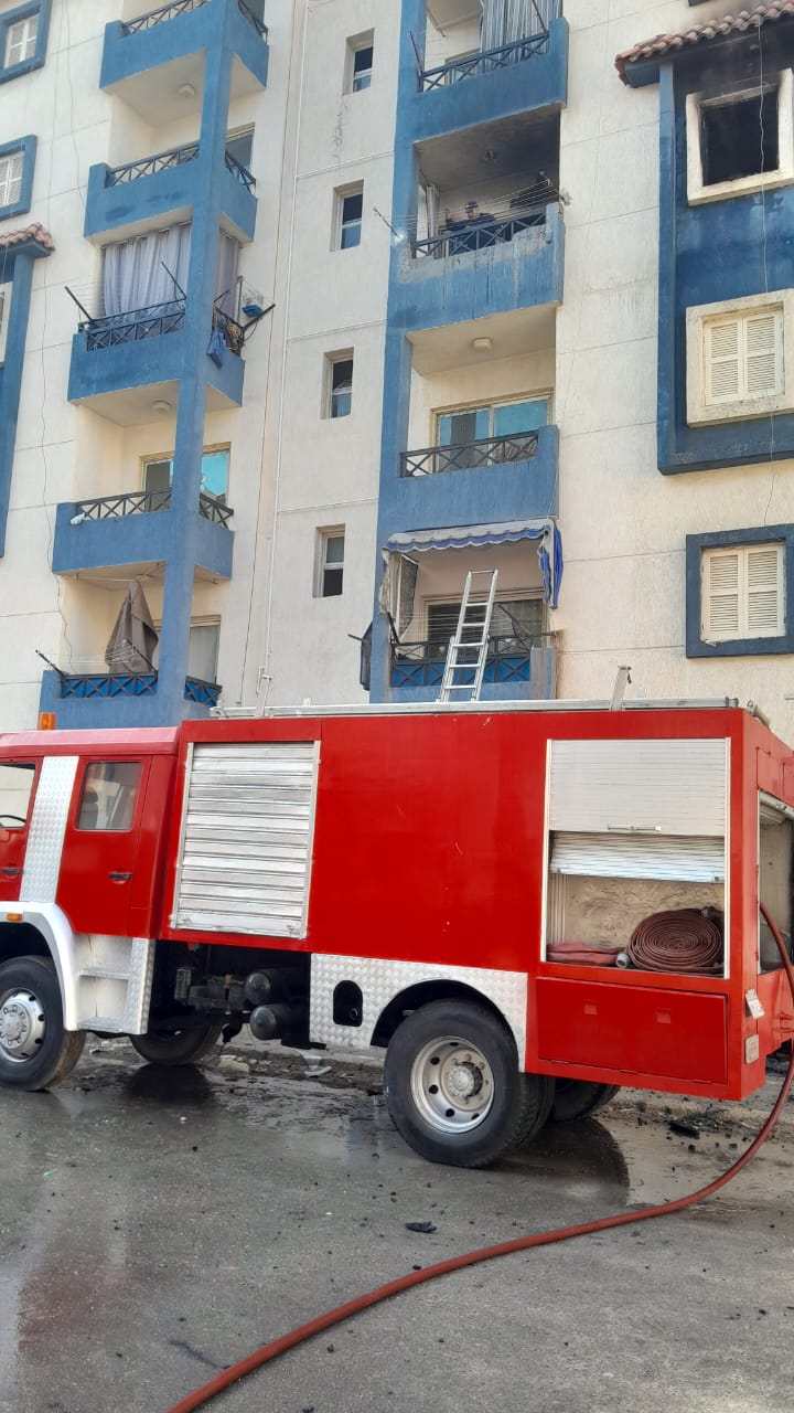 حريق ببورسعيد 