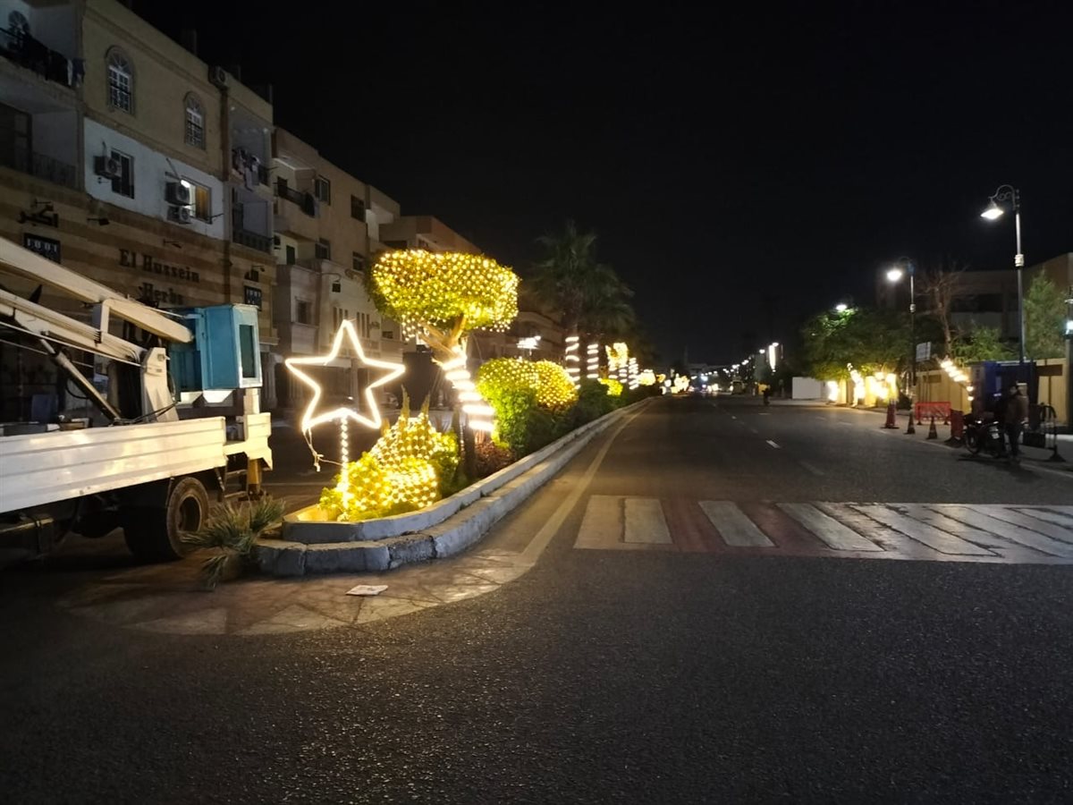 الأقصر تتزين للأعياد&nbsp;