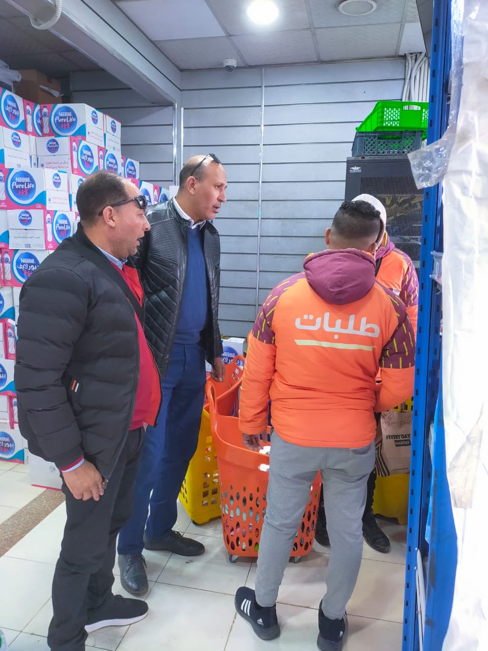 جانب من حملات التفتيش