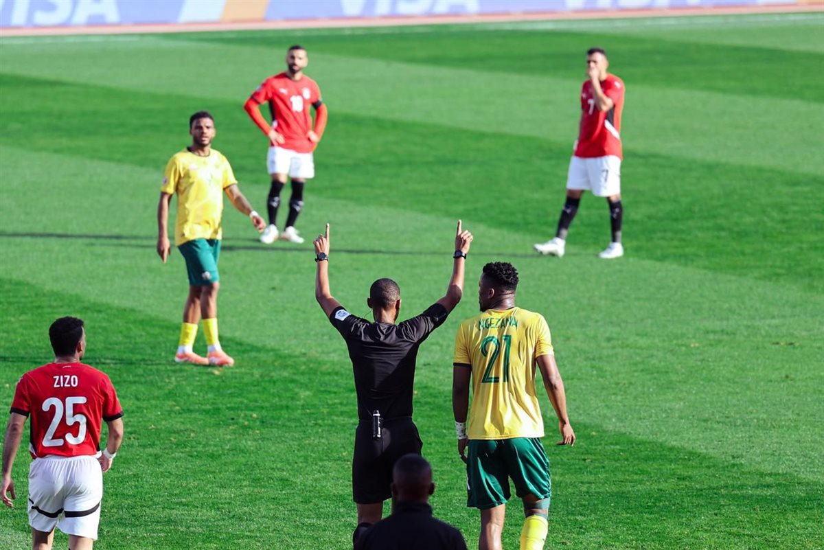 مباراة مصر وجنوب إفريقيا في كأس الأمم الإفريقية 2025