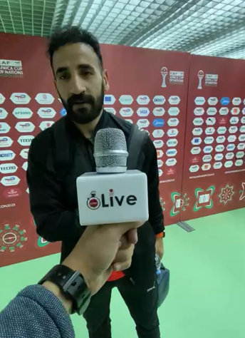 <strong>مهند لاشين لاعب منتخب مصر ونادي بيراميدز</strong>