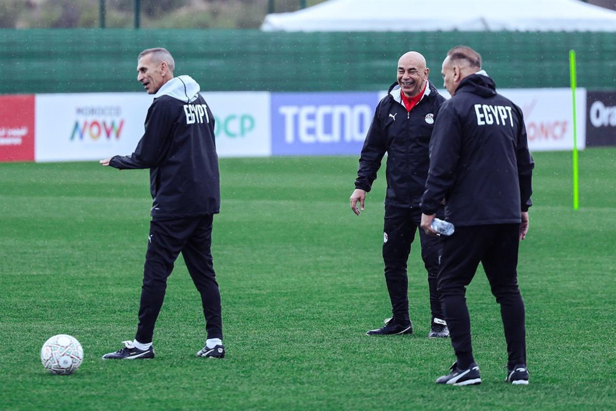 مران منتخب مصر اليوم استعدادا لمباراة أنجولا في أمم إفريقيا