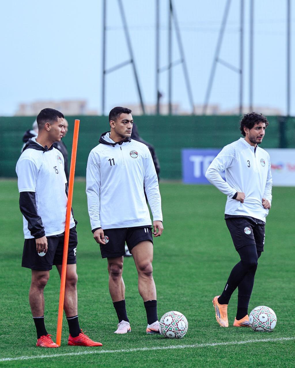 مران منتخب مصر اليوم استعدادا لمباراة أنجولا في أمم إفريقيا