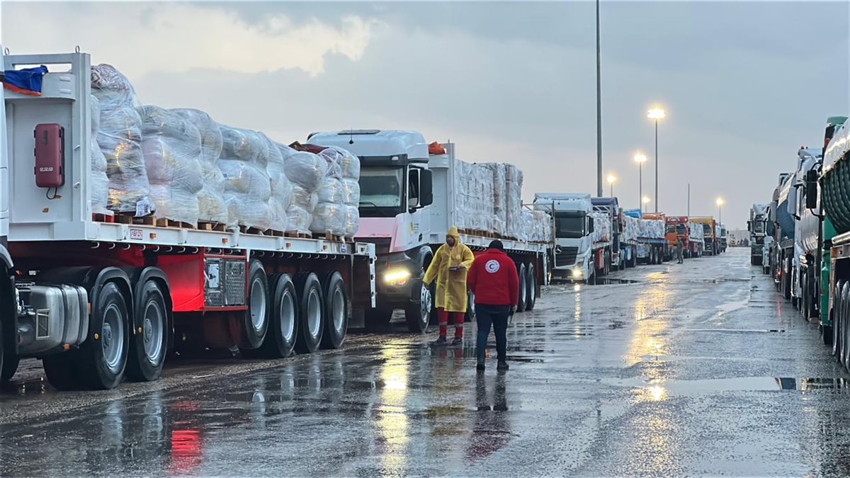 قافلة «زاد العزة.. من مصر إلى غزة»