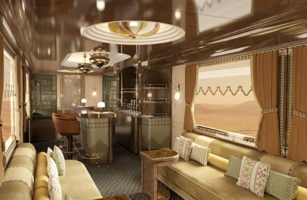 قطار حلم الصحراء السعودية