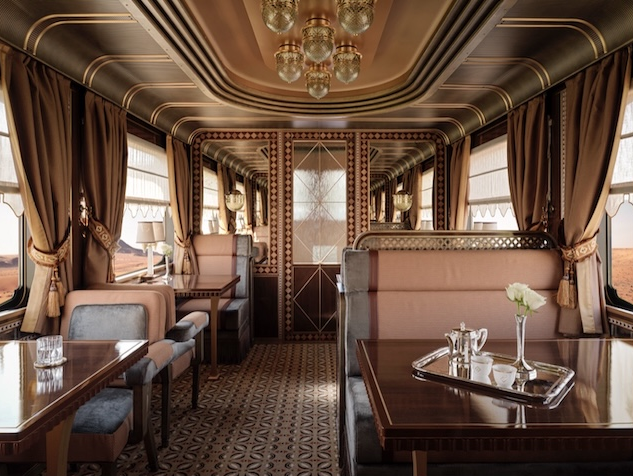 قطار حلم الصحراء السعودية