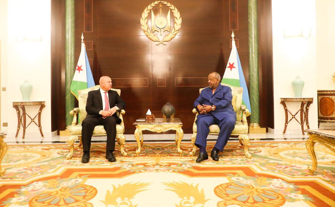 &nbsp;رئيس جمهورية جيبوتي يستقبل كامل الوزير وممثلي وفد شركات القطاع العام والخاص المصري&nbsp;