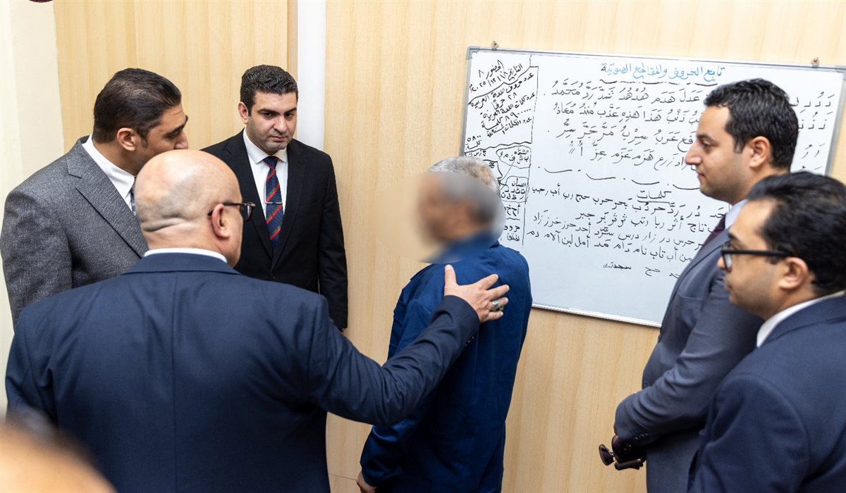 النيابة العامة تجري تفتيشًا لمركز إصلاح وتأهيل برج العرب 1-3