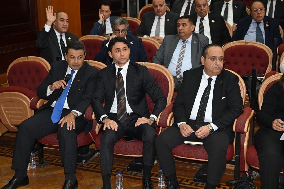 النائب محمد مظلوم خلال الاجتماع