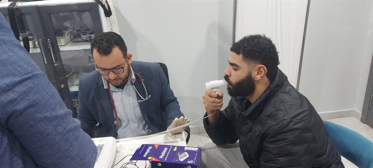 الكشف الطبي للاعبي منتخب اليد (9)