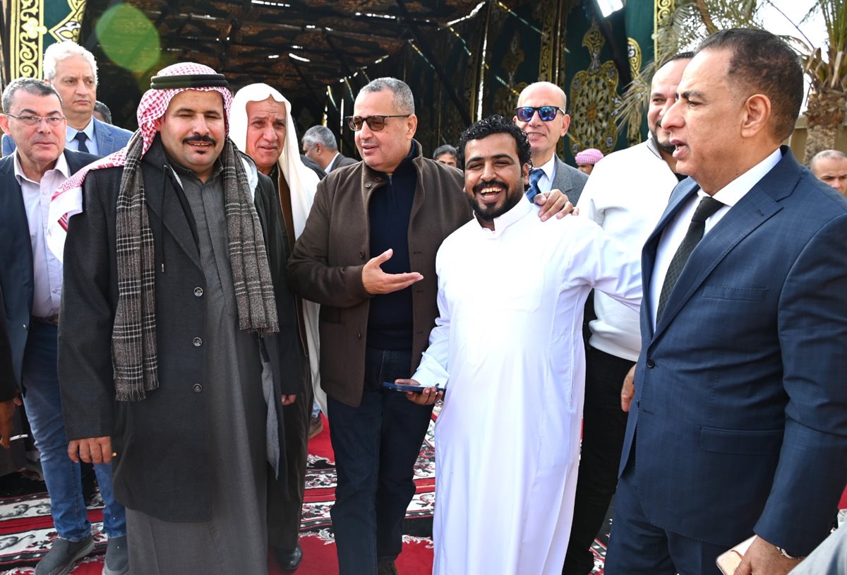 محافظ جنوب سيناء يلتقي مشايخ وعواقل وممثلي القبائل برأس سدر