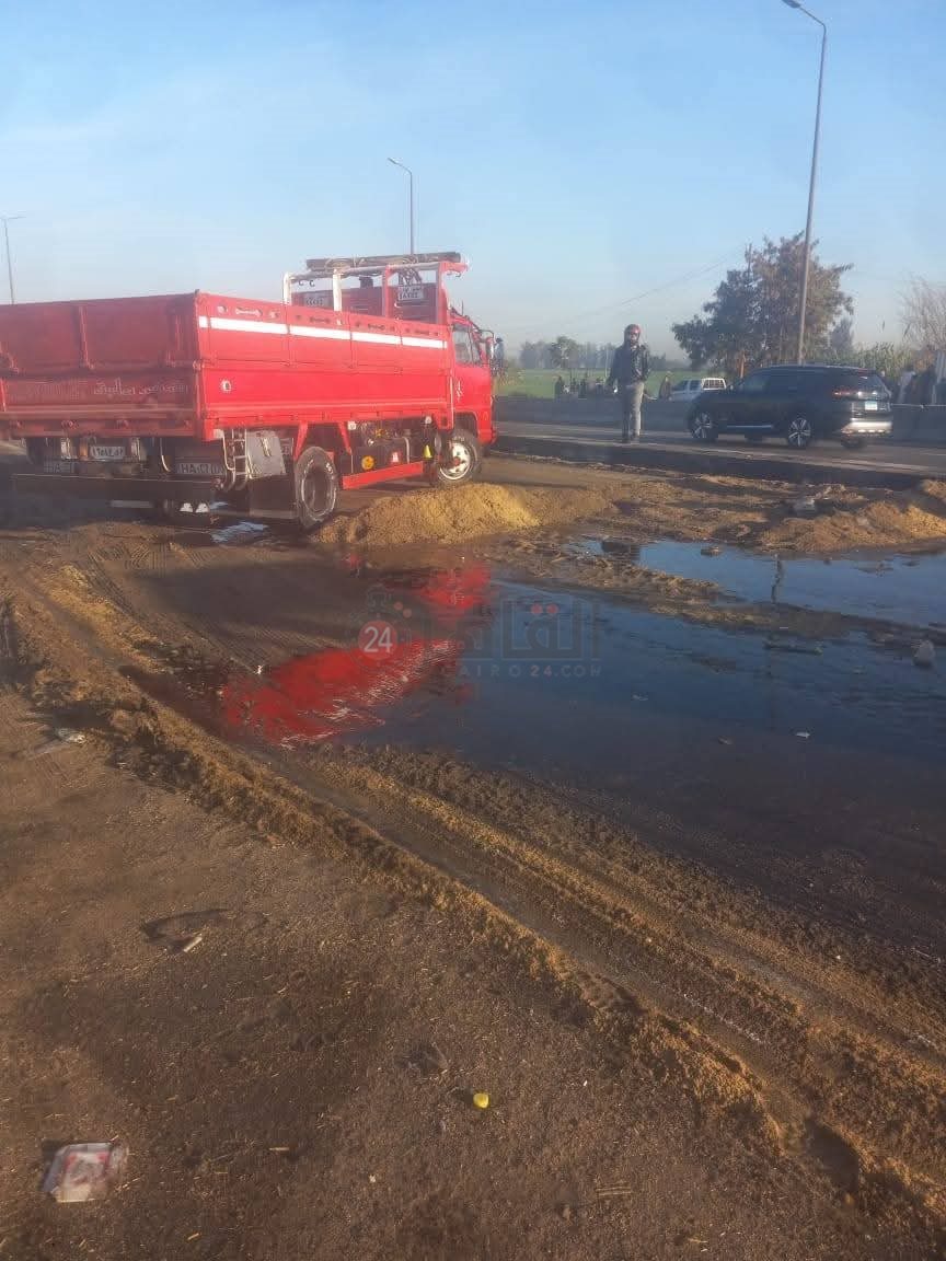 جانب من الحادث 