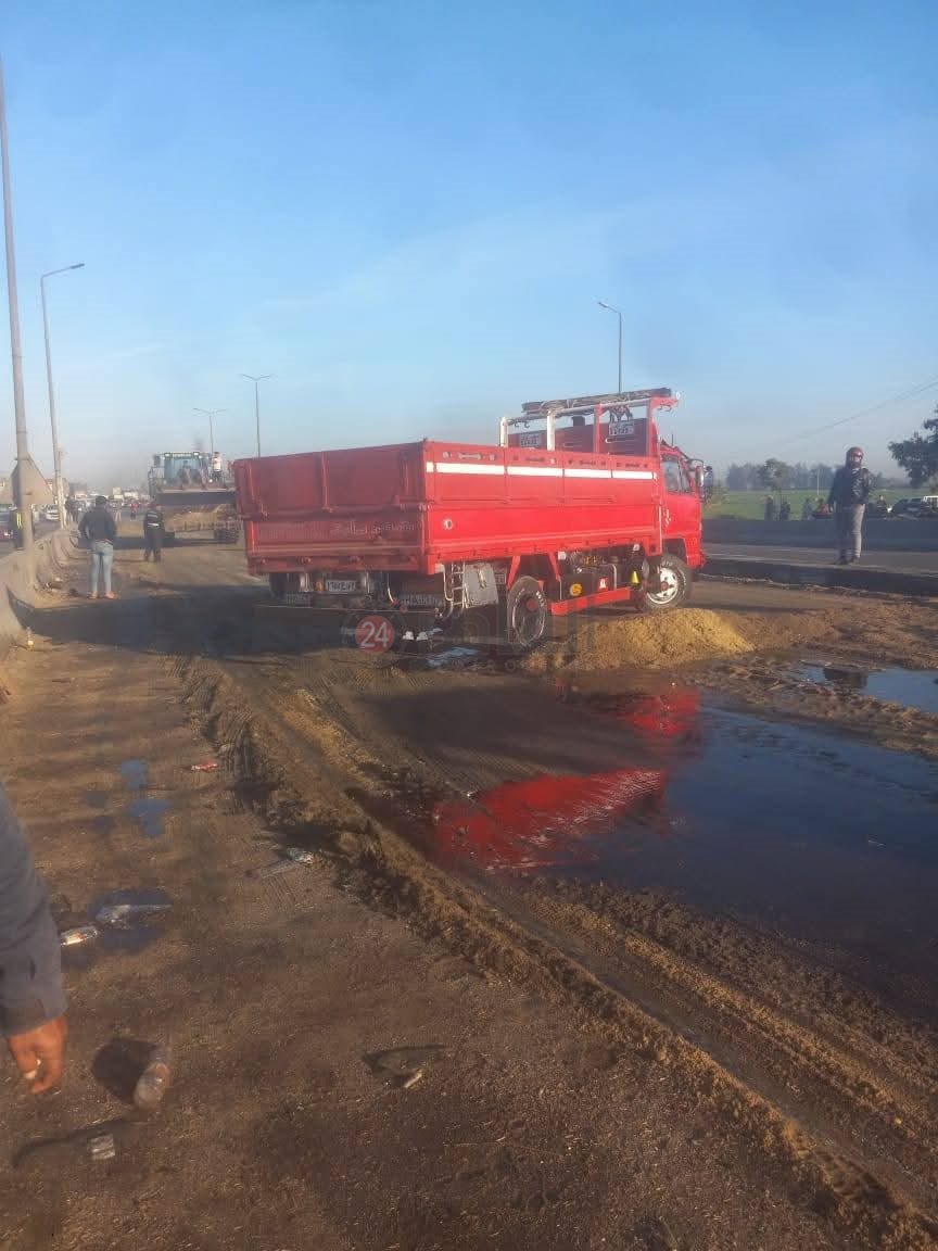 جانب من الحادث 