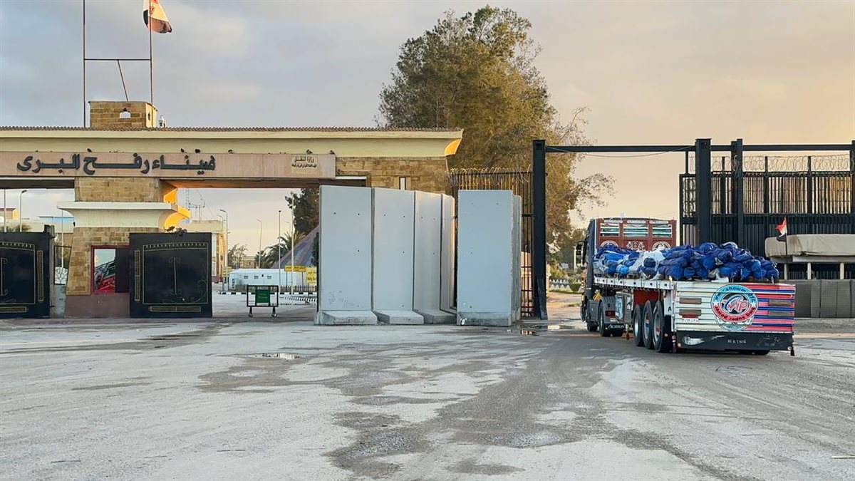 جانب من قافلة زاد العزة