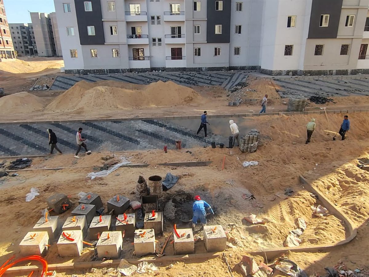 أعمال تنفيذ الوحدات