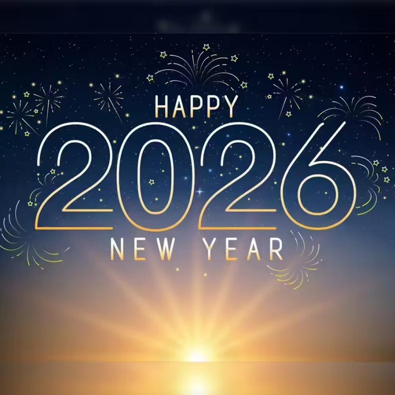 تهنئة بالعام الجديد&nbsp;