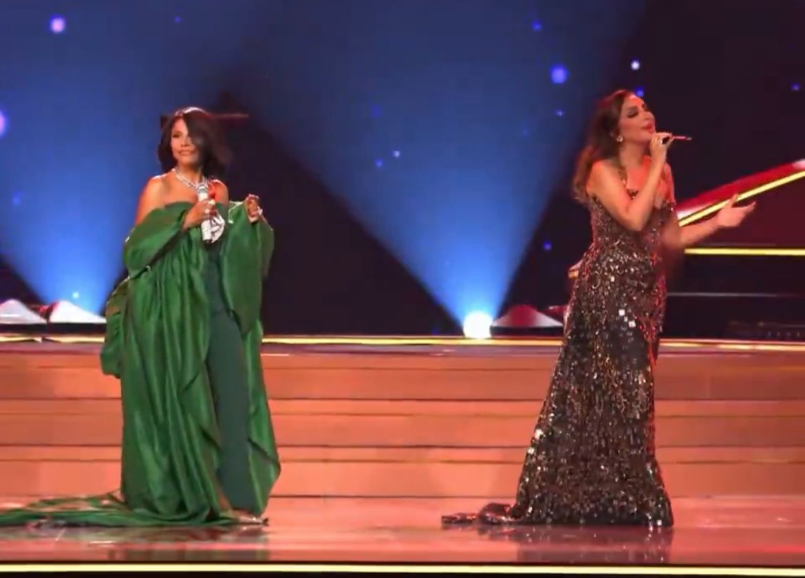 ديو مع Toni Braxton.. مفاجأة حفل أنغام في السعودية