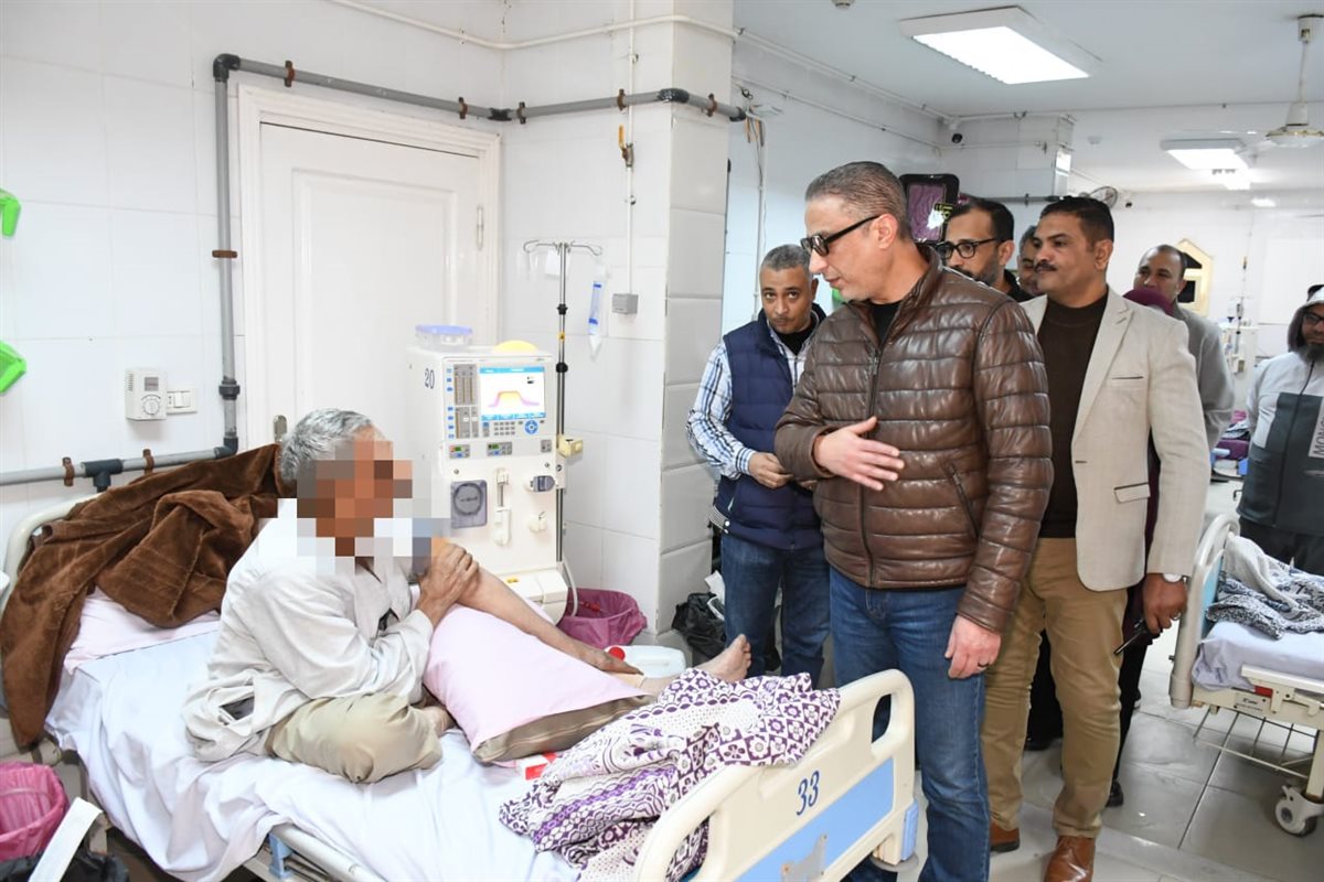 متابعه محافظ الفيوم 