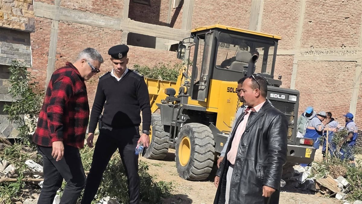 حملة لإزالة التعديات بالغردقة 