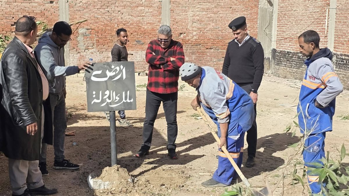 حملة لإزالة التعديات بالغردقة 