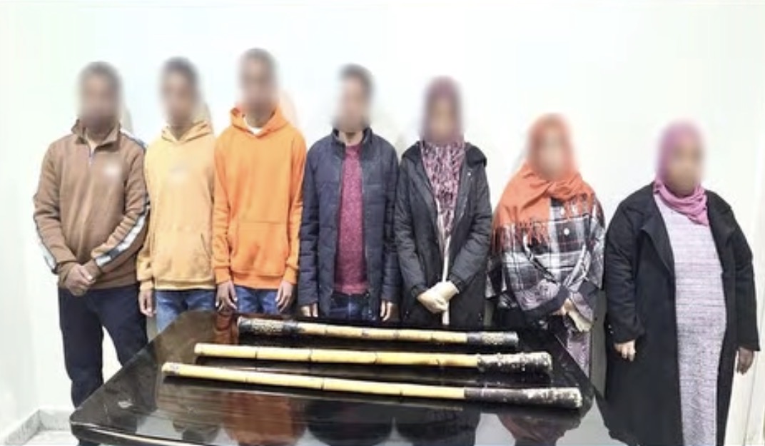 الفيديو المتداول والقبض على المتهمين