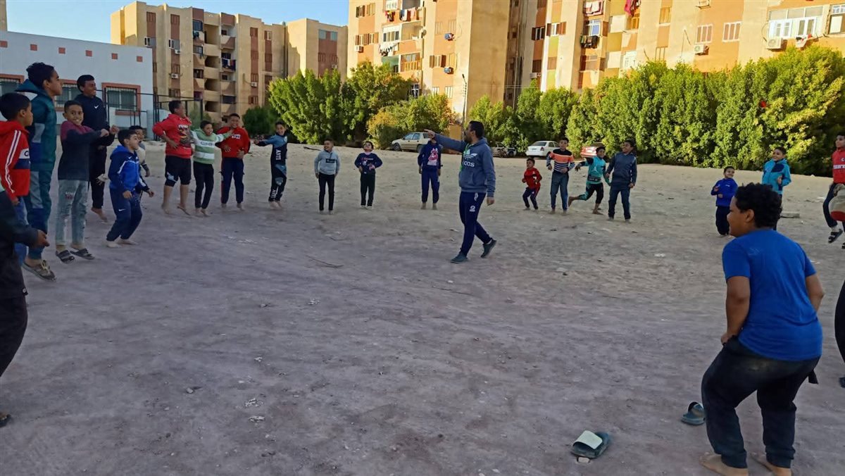 المشروع القومي لرياضة الاحياء في الوادى الجديد