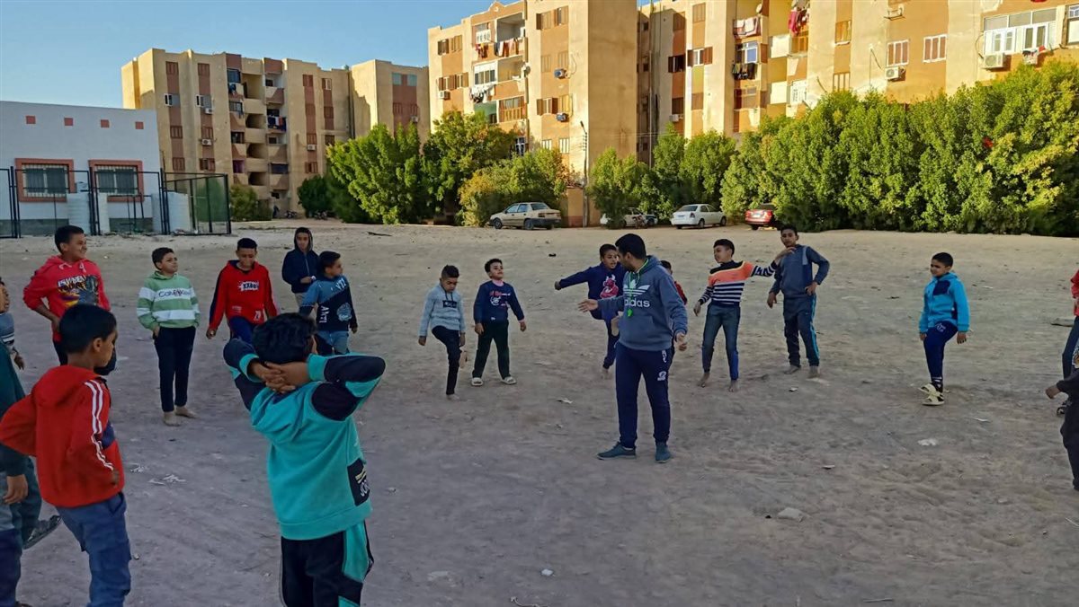 المشروع القومي لرياضة الاحياء في الوادى الجديد