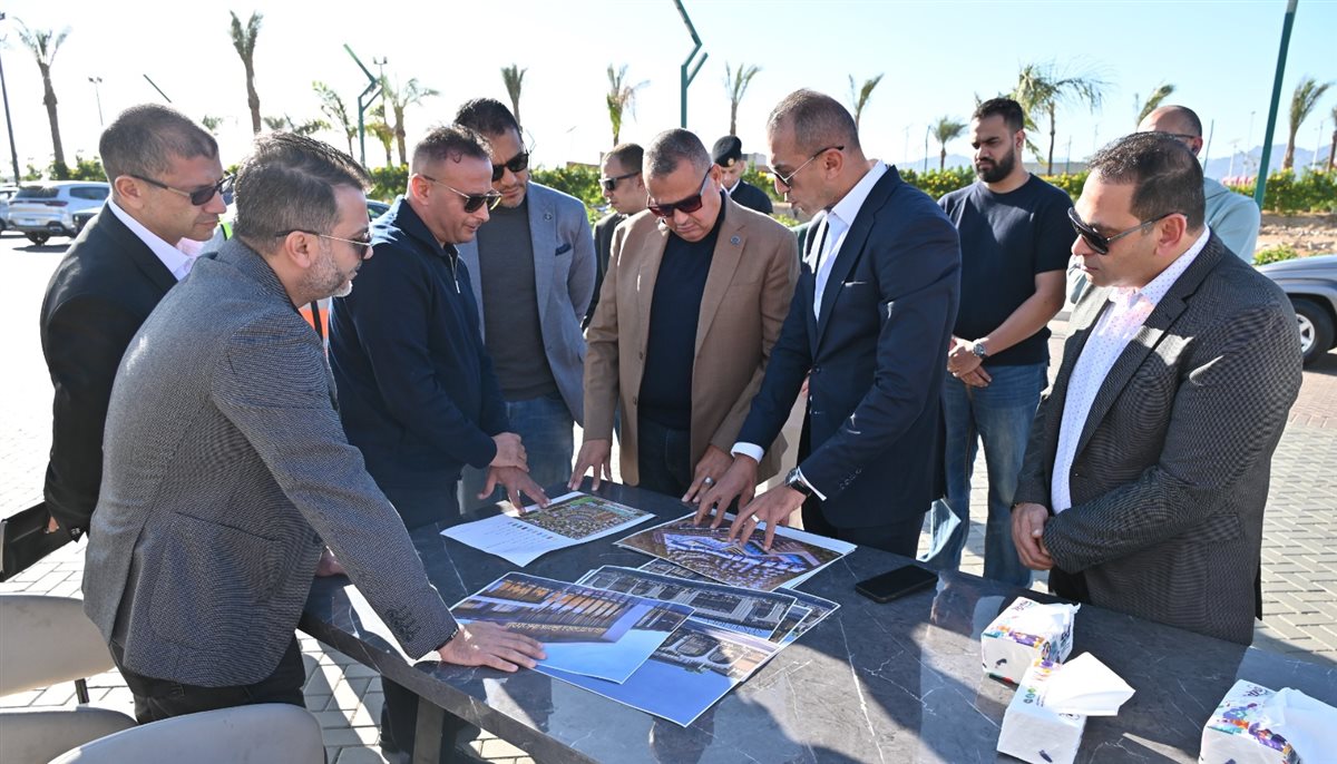 محافظ جنوب سيناء يتفقد أعمال سانتيرا السياحية بشرم الشيخ 