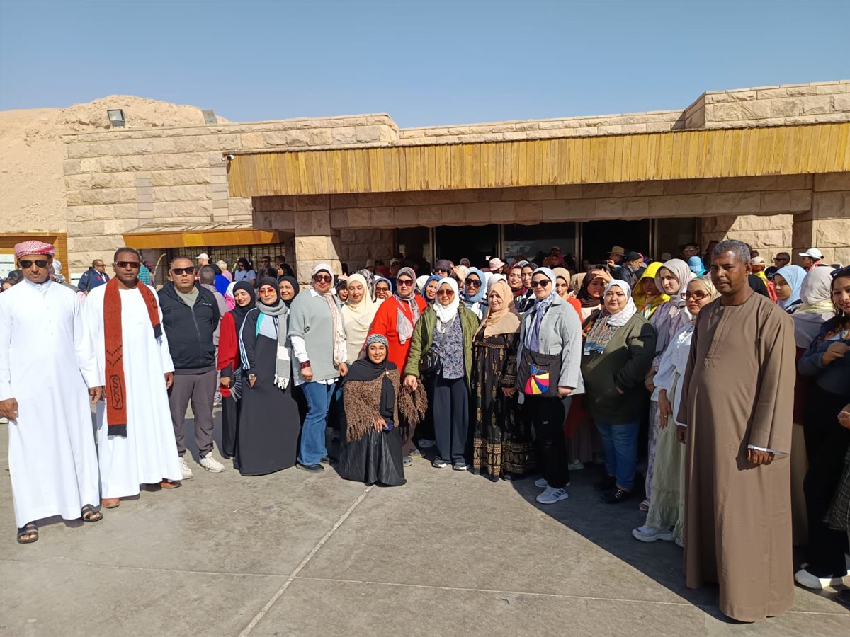 في وادي الملوك بالأقصر