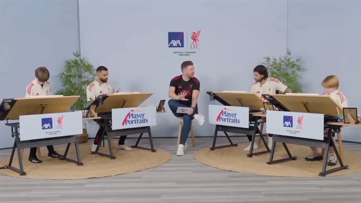 محمد صلاح وسوبوسلاي ثنائي ليفربول من حوارًا مسجّلًا مع النادي الإنجليزي قبل بطولة أمم إفريقيا