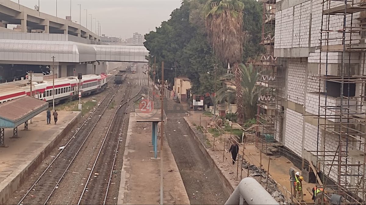 تباطؤ حركة القطارات في المسافة بين محطتي بولاق الدكرور وبشتيل