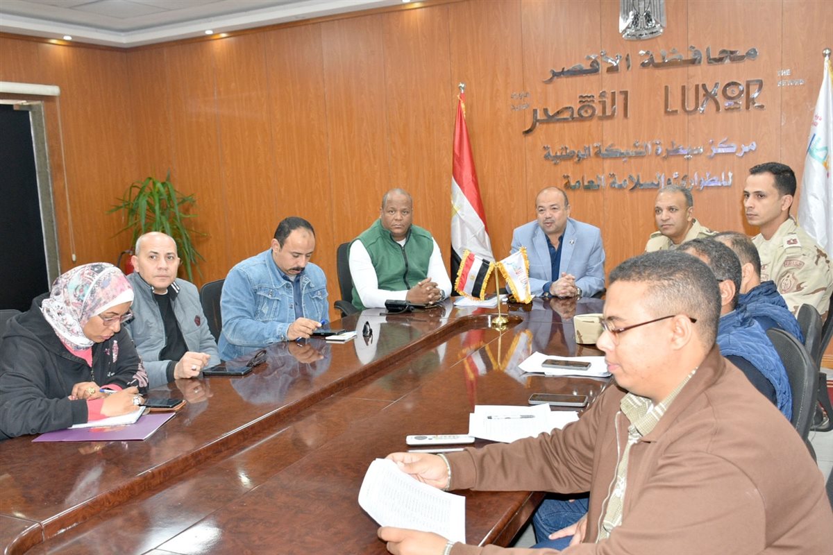 غرفة عمليات متابعة الإنتخابات البرلمانية بالأقصر