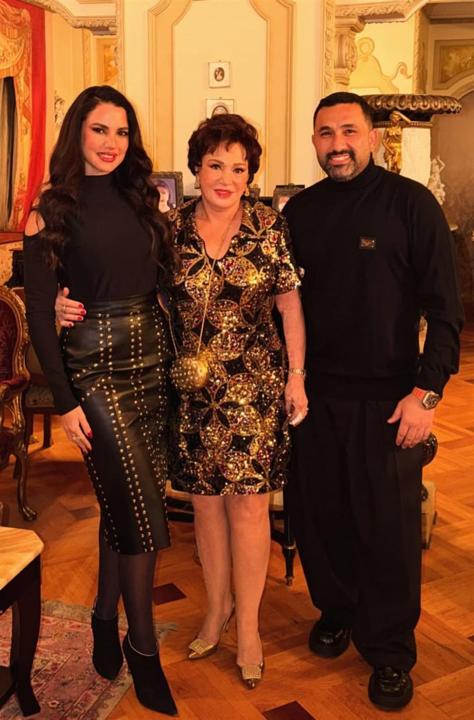 إلهام شاهين تحتفل بعيد ميلادها رفقة نجوم الفن