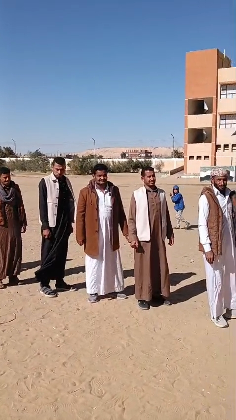 توافد شباب العرب والقبائل علي لجان الانتخابات&nbsp;