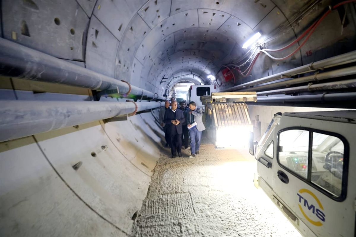 جانب من جولة الوزير&nbsp;