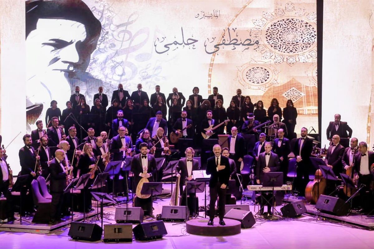 لقطات من سهرة عن عمار الشريعي لجمهور الأوبرا على المسرح الكبير