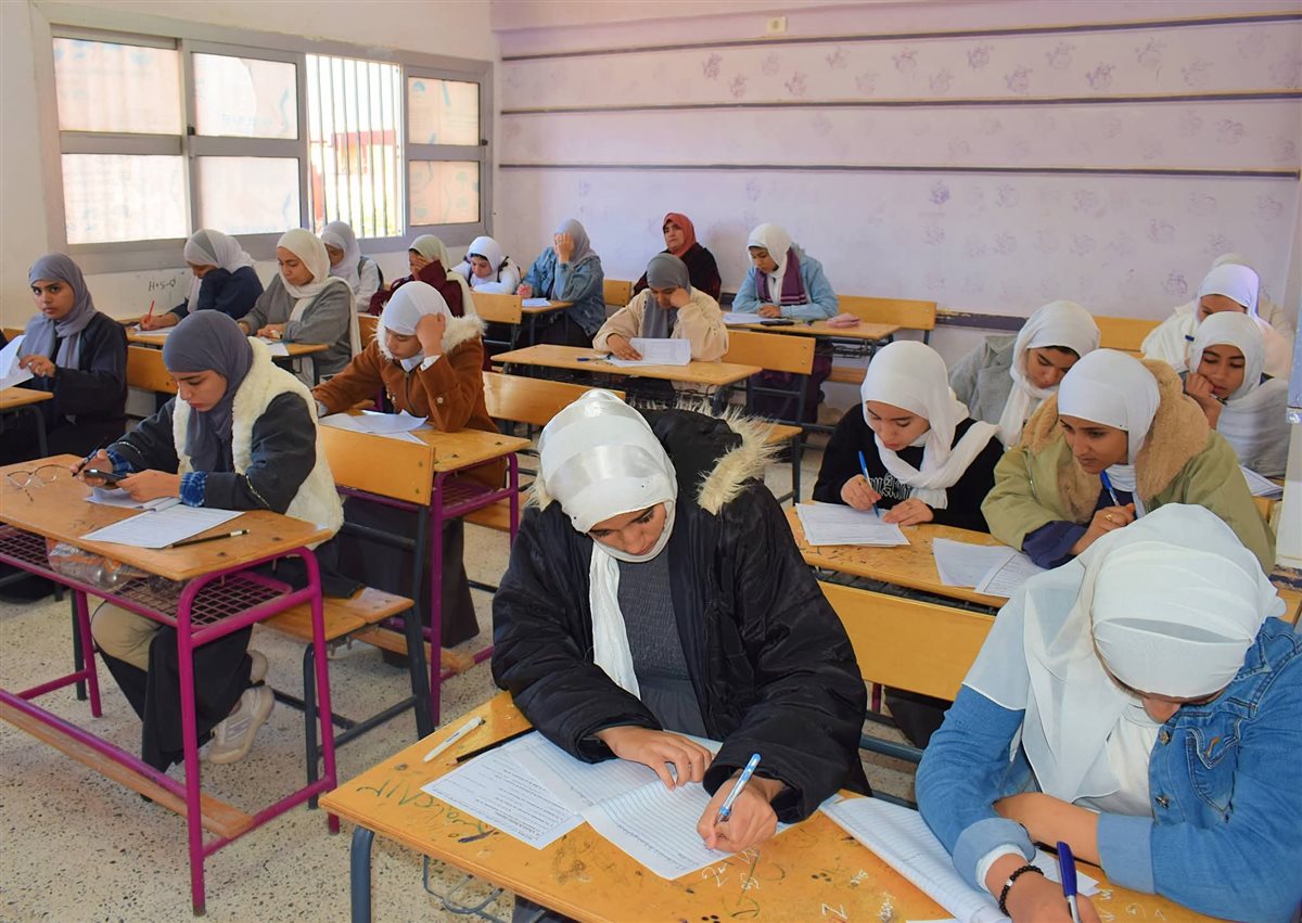 لجنة امتحانات بجنوب سيناء