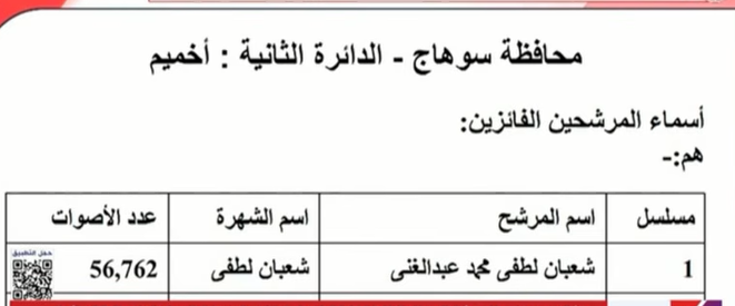 <strong>نتيجة الـ 19 دائرة الملغاة بالمرحلة الأولى لانتخابات النواب&nbsp;</strong>