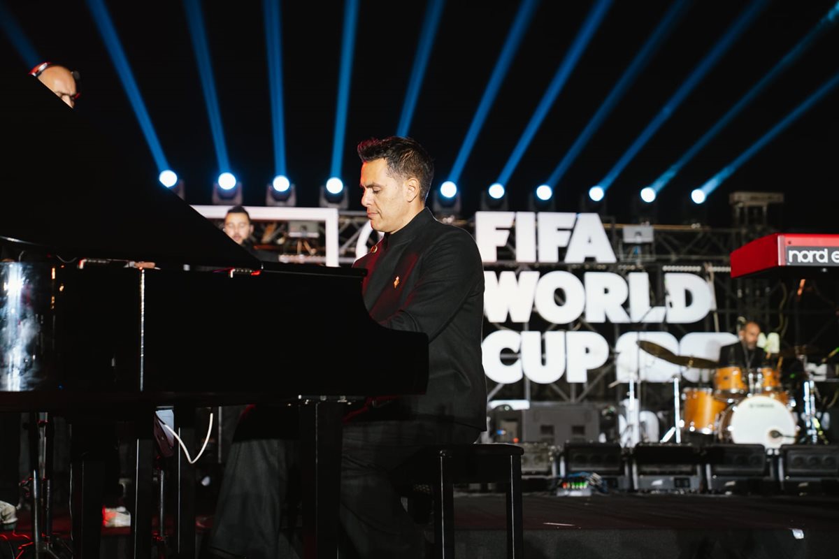 هشام خرما يُحيي حفل استقبال كأس العالم FIFA 26 في المتحف المصري الكبير&nbsp;