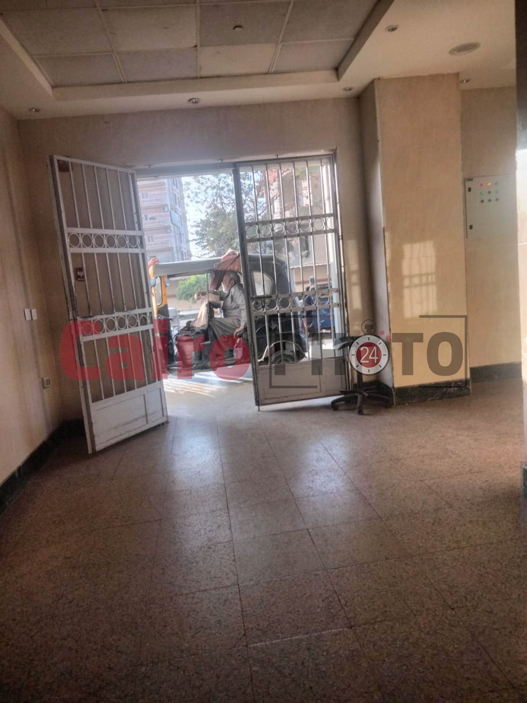 غياب أفراد الأمن الإداري في مستشفى الباجور التخصصي