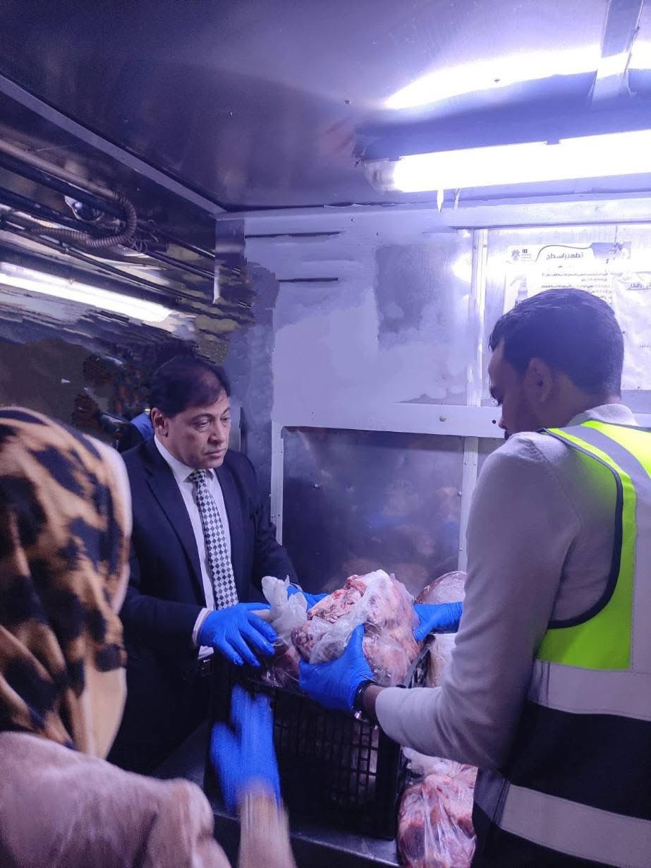 ضبط لحوم فاسدة بالأقصر