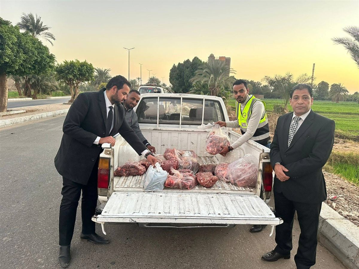 ضبط لحوم فاسدة بالأقصر