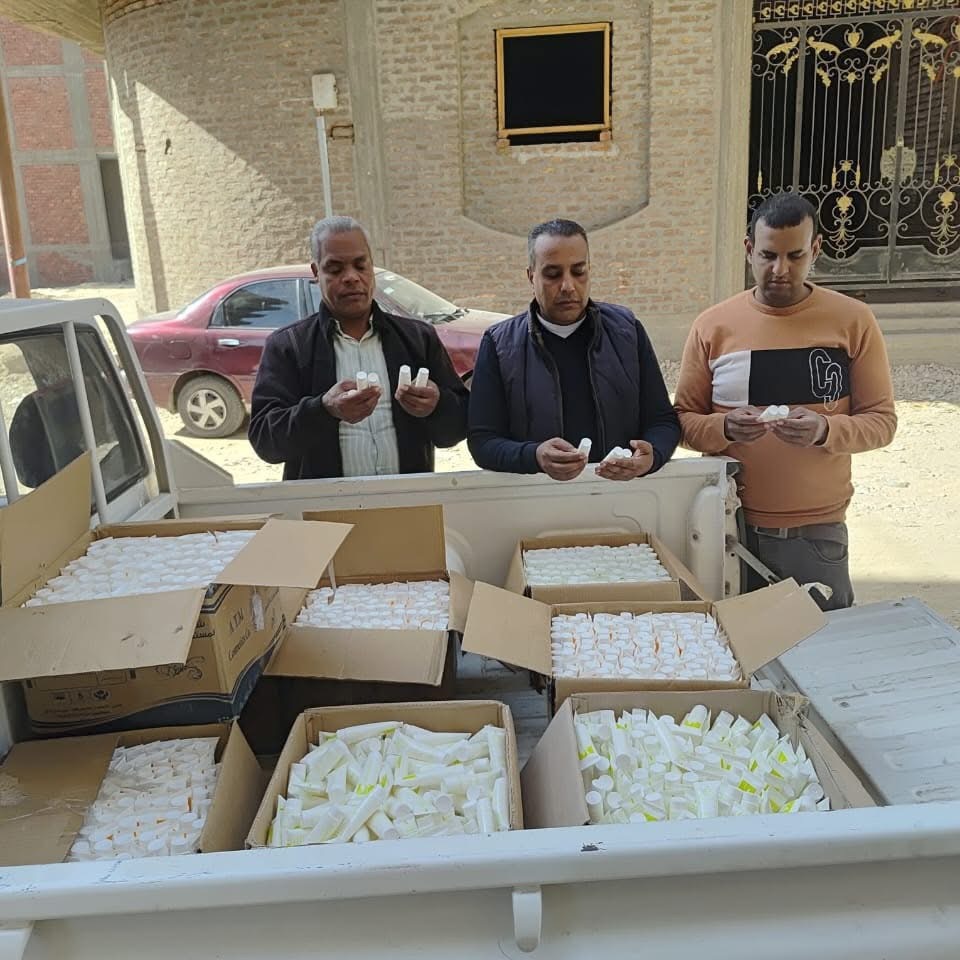 حملة تموينية مكبرة على أسواق الاقصر