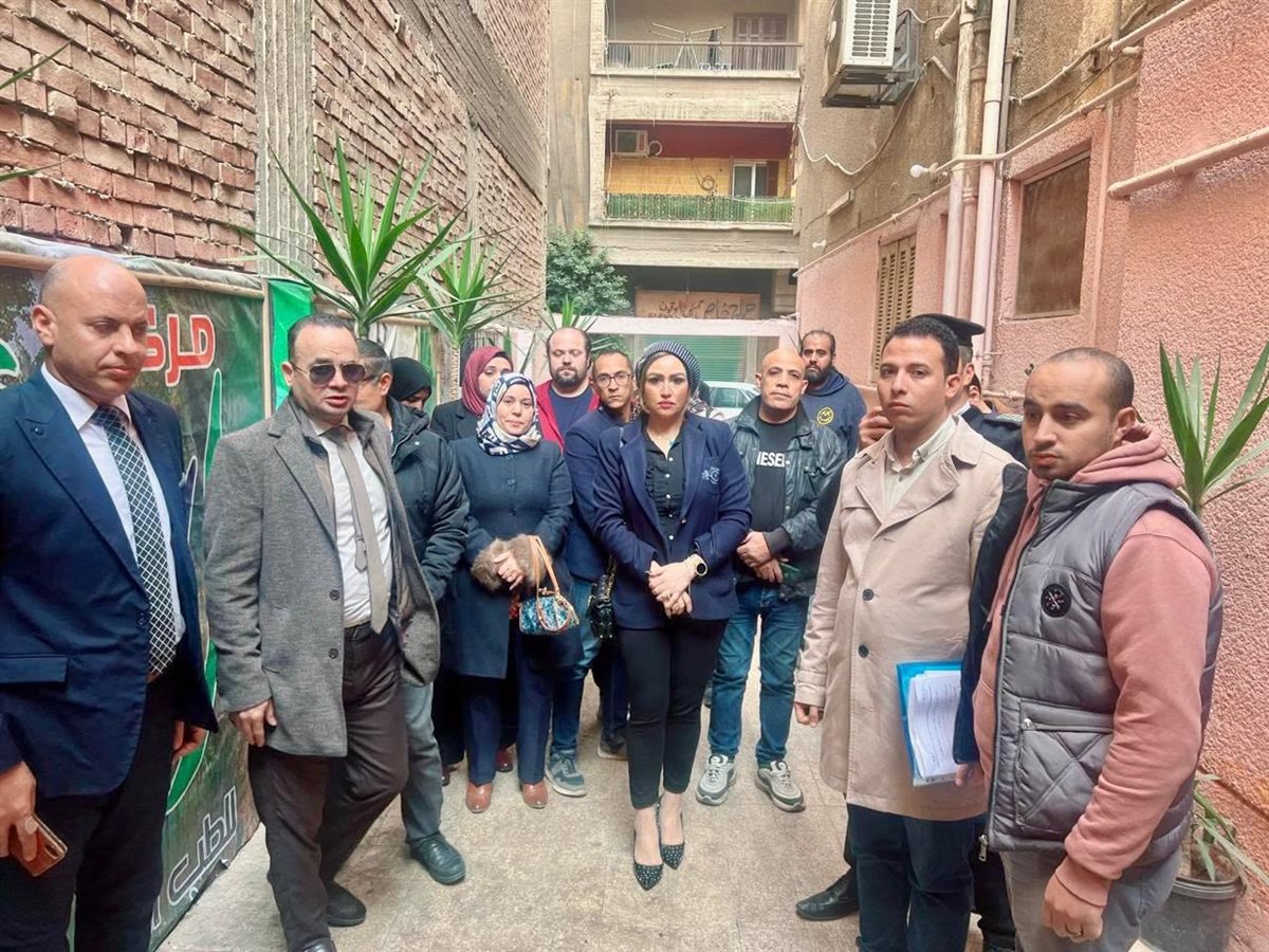 حريق مصحة بنها