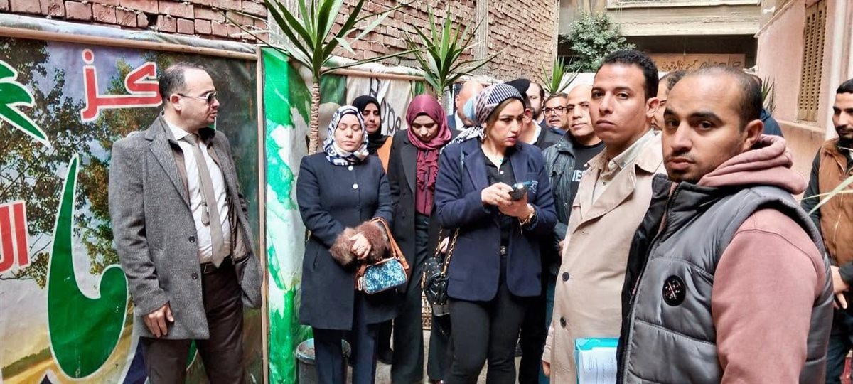 حريق مصحة بنها