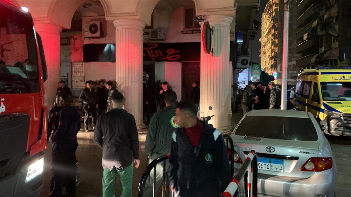 حريق ببورسعيد 