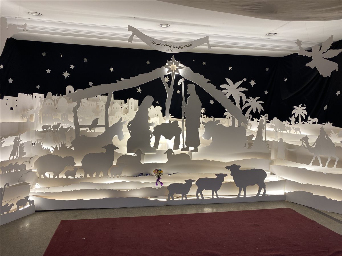 بانوراما الميلاد بكنيسة الملاك ميخائيل بالأقصر